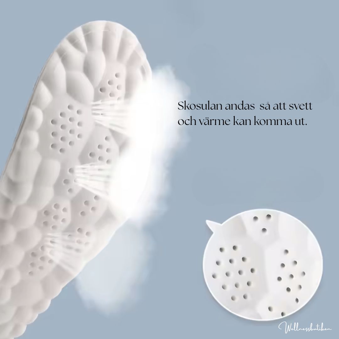 Ortopedisk skoinlägg - Avlasta fötter och knän